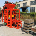 Small Auto Concrete Interlocking brick machine price QTJ4-26 cement block making machine Price Maquina Bloquera